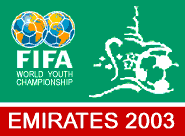 Logo del Mundial de fútbol Sub-20 del 2003